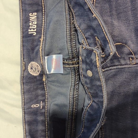 Youth Skinny Jeggings Size 8 - Picture 3 of 3